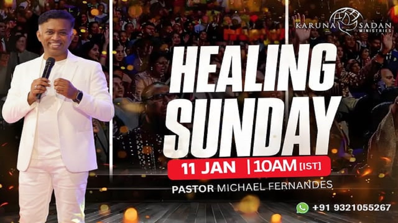 20260111 | KSM | HEALING SUNDAY Service | [ LIVE 🔴 ] | Pastor Michael Fernandes