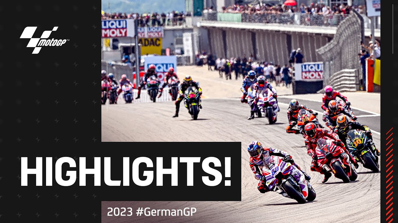 MotoGP™ Race Highlights ⏱️ | 2023 #GermanGP 🇩🇪