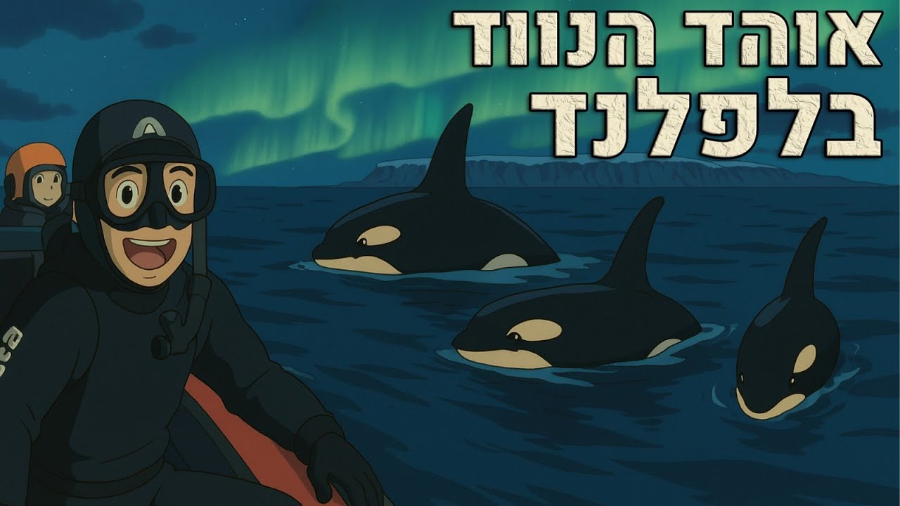 שחיתי עם החיה הכי מסוכנת וחיפשתי זוהר צפוני! אוהד הנווד בלפלנד