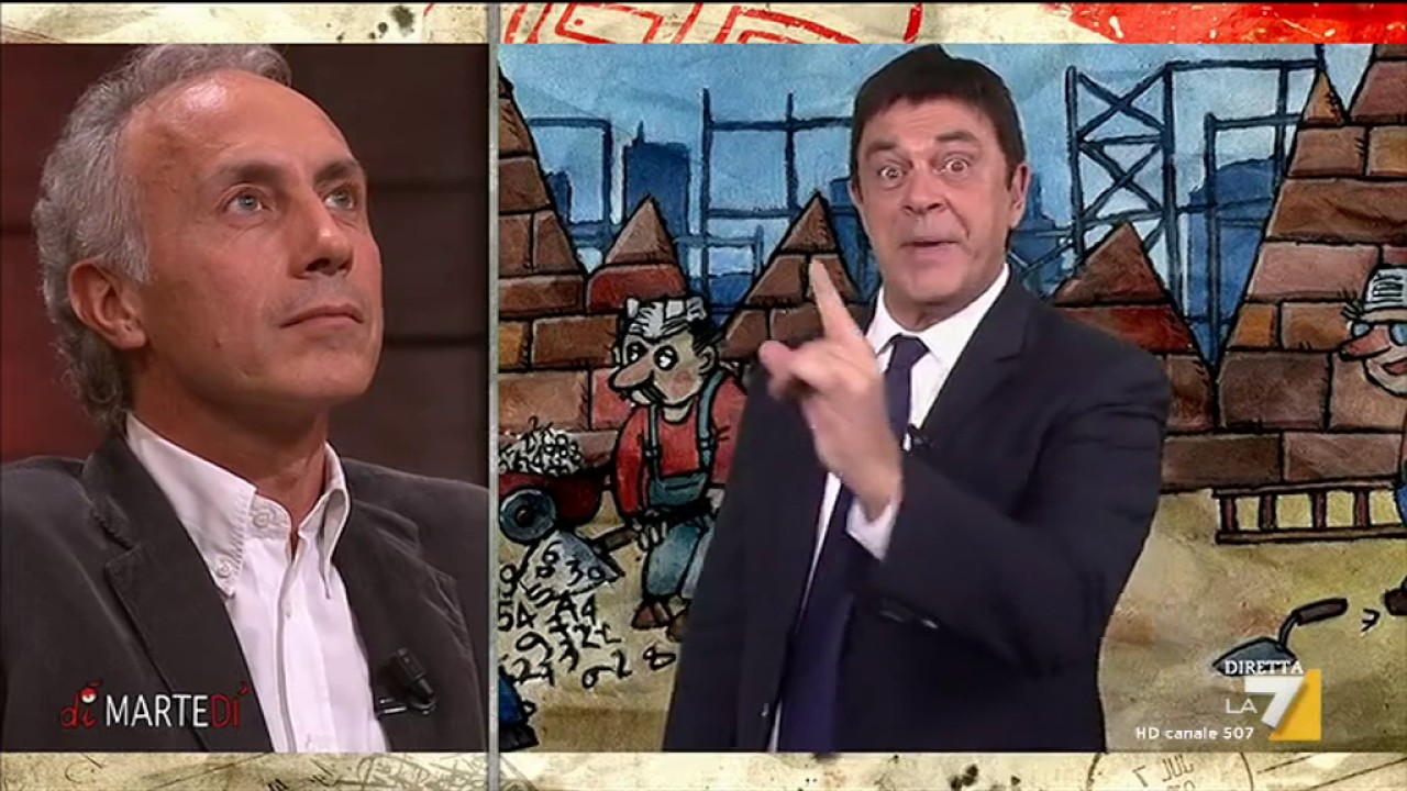 La copertina di Maurizio Crozza, Renzi: 'Il PD è un partito di Sini... Sini... ša Mihajlović'