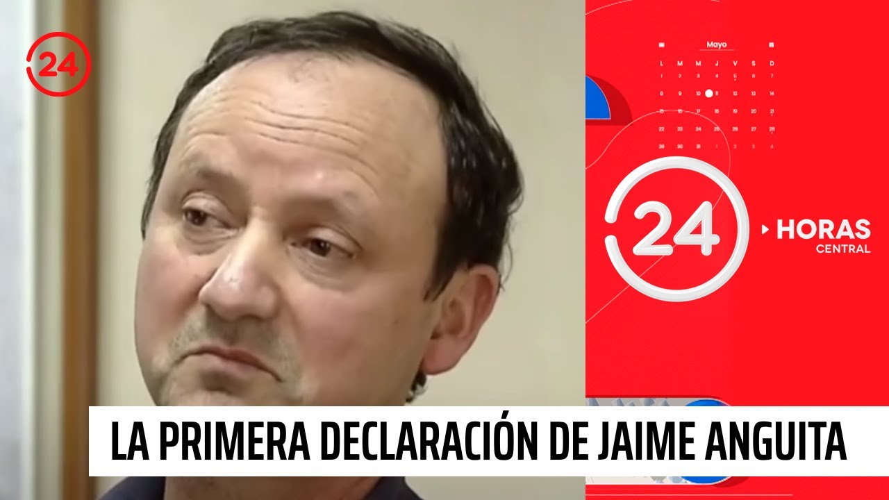 La primera declaración de Jaime Anguita | 24 Horas TVN Chile