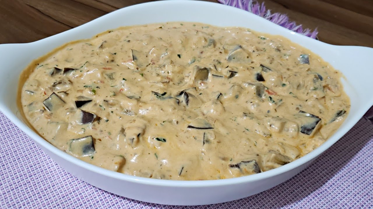 STROGONOFF de BERINJELA - Receita maravilhosa!