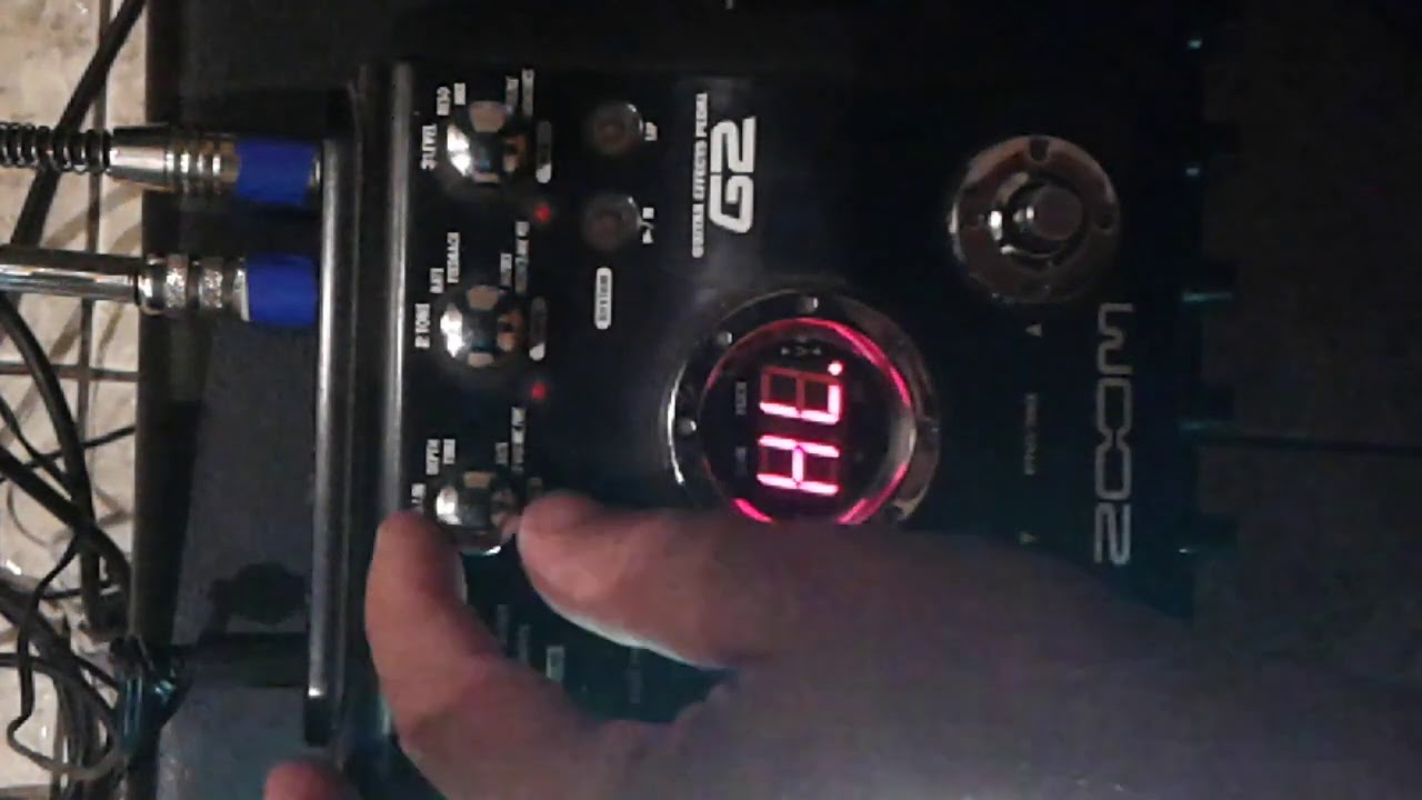 Timbre de Violão na Pedaleira  Zoom G2 -2020