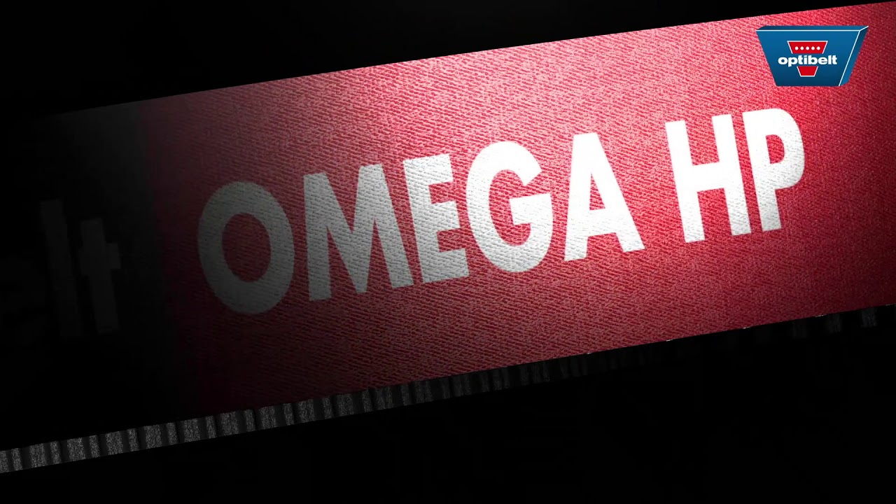 optibelt OMEGA HP - high performance timing belts for HTD + RPP pulleys