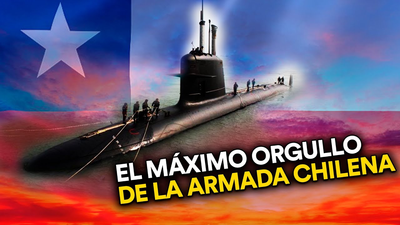 El PODEROSO y moderno SUBMARINO emblema de ﻿Chile I ﻿SS-23 General O'Higgins