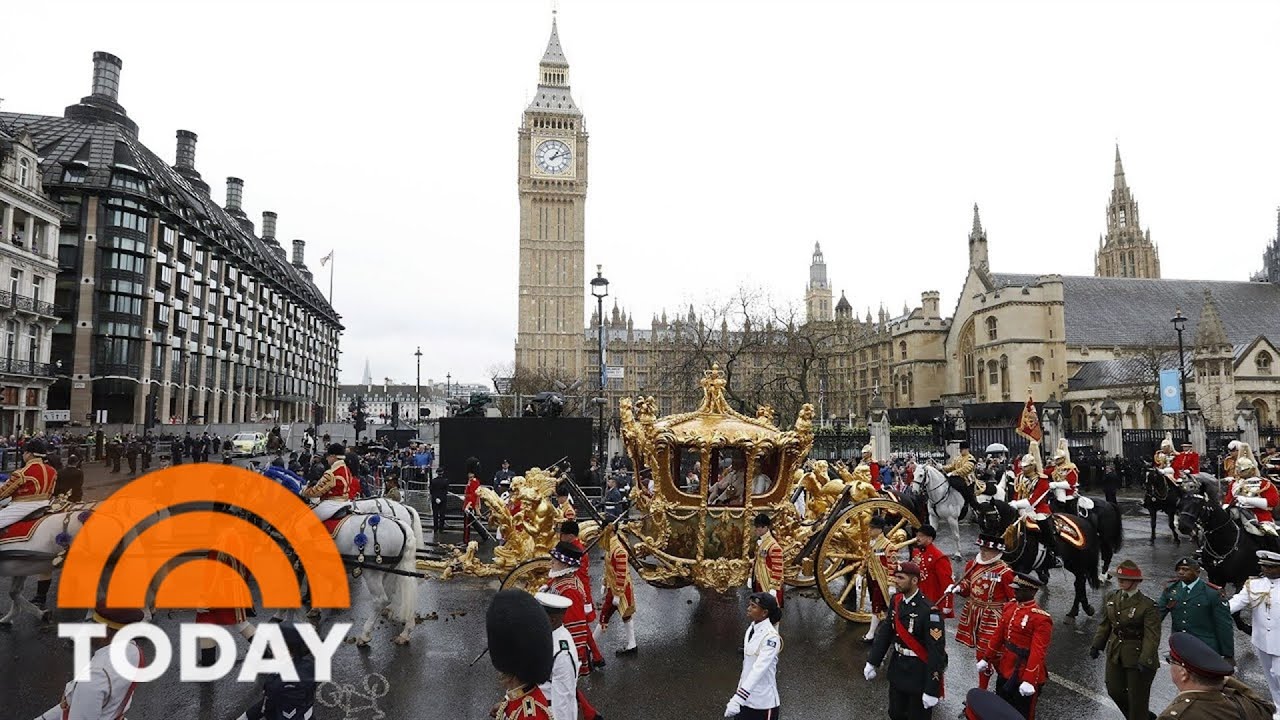 See King Charles III’s procession back to Buckingham Palace