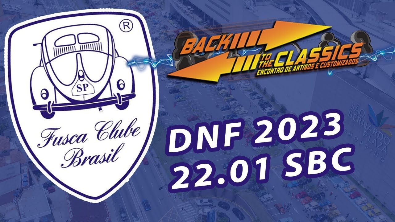 DNF - Dia Nacional do Fusca 2023 Shopping Plaza São Bernardo 22.01.2023