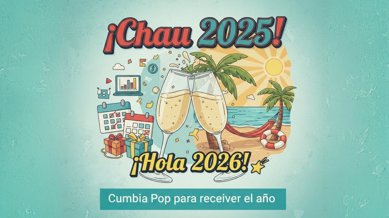 Chau 2025, Hola 2026 🥂 (Cumbia Pop para recibir el año)