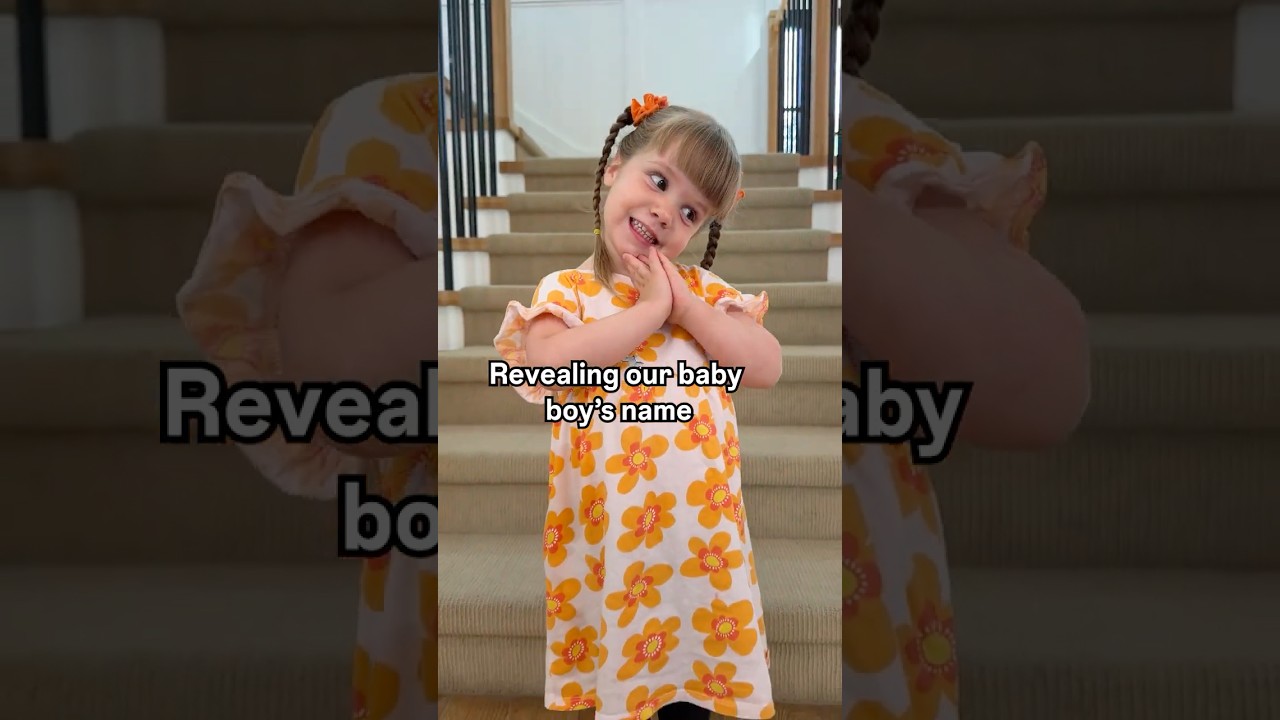 Our Baby's Name Reveal