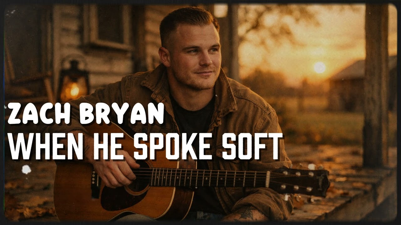 ZACH BRYAN - When He Spoke Soft (NEW SONG 2026) - COVER REMIX