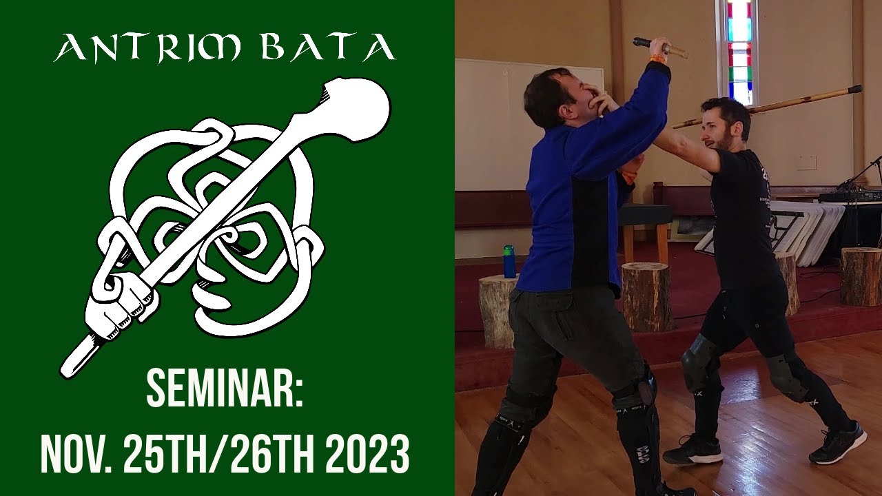 Bataireacht (Irish Stick Fighting) - Antrim Bata Seminar - Slap And Gouge