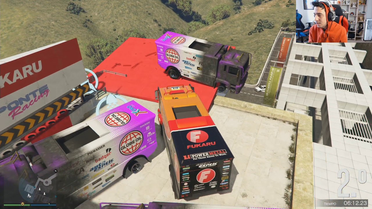 CARKOUR CON ESTOS MONSTRUOS! GTA V