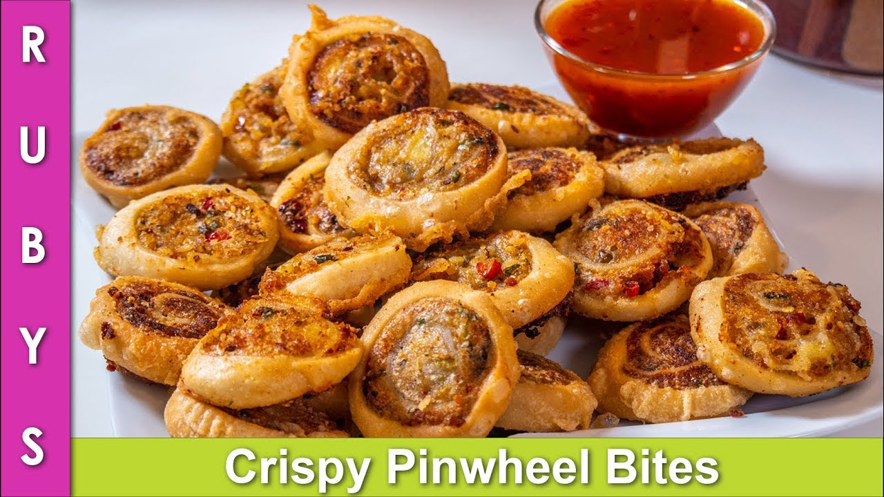Crispy Aloo kay Pinwheel Sandwiches Lunchbox, Tiffin & Party Recipe in Urdu Hindi - RKK