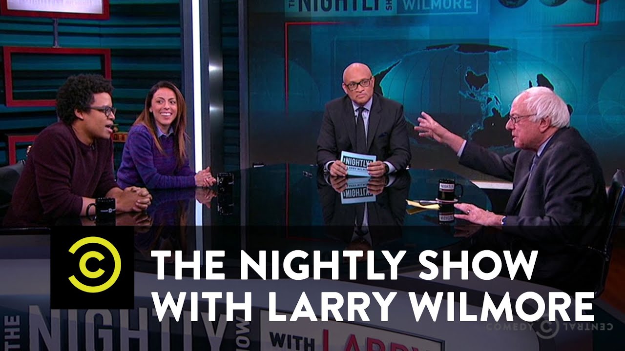 The Nightly Show - Panel - Bernie Sanders Makes His Case for 2016