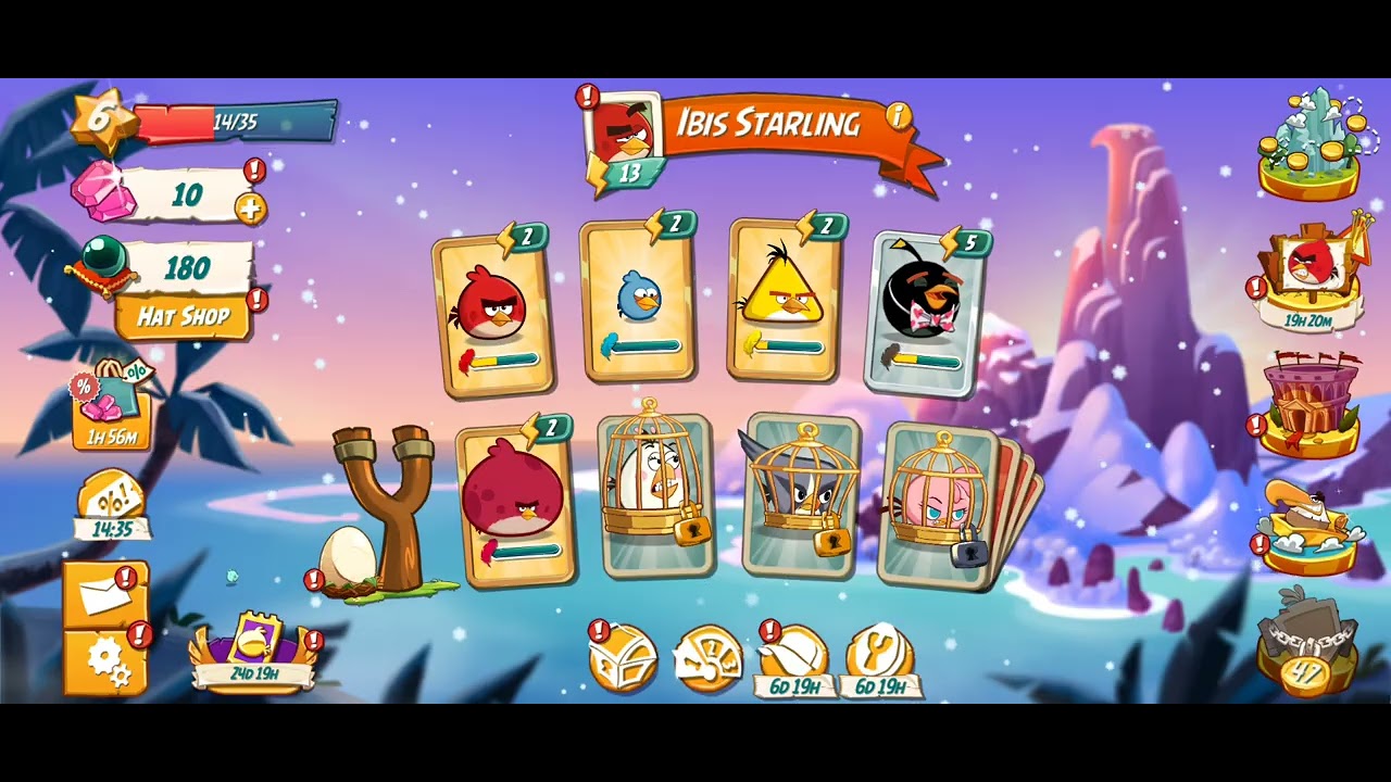 Mighty Eagle's Bootcamp - Angry birds 2 daily gameplay