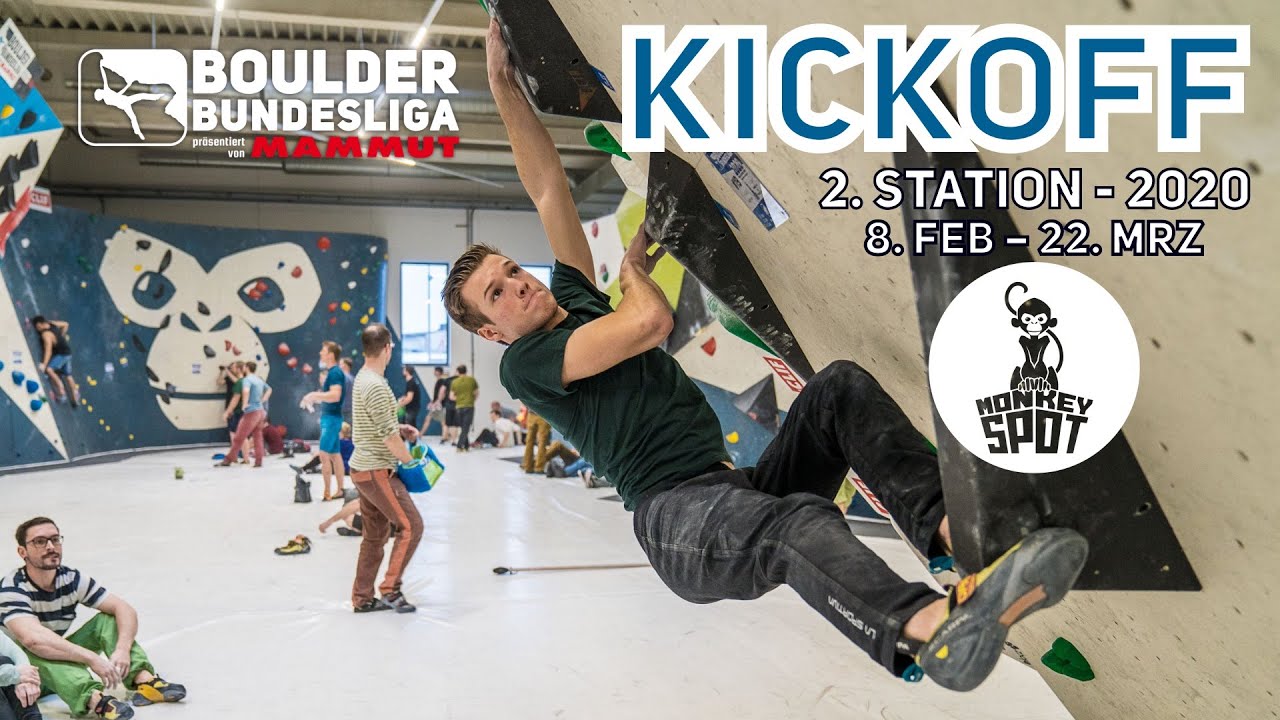 Boulder Bundesliga – Kickoff Station 2 | 2020 – Monkeyspot Duisburg