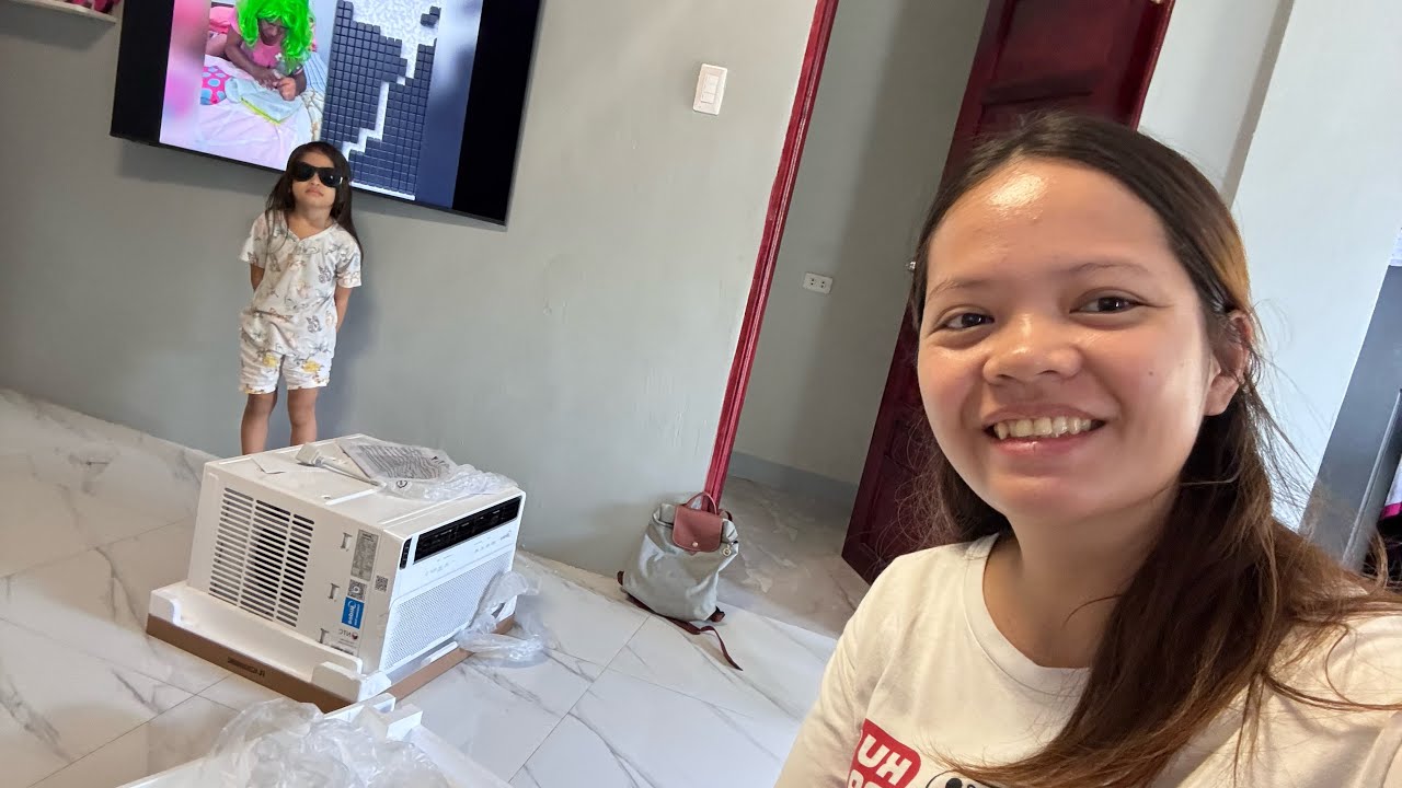 BUMILI KAMI AIRCON 🥰🙏 UPDATE SA MGA TANIM NATIN 😍