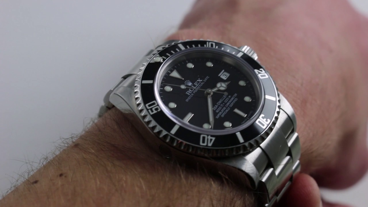 Обзор роскошных часов Rolex Oyster Perpetual Sea-Dweller Z-Series 16600