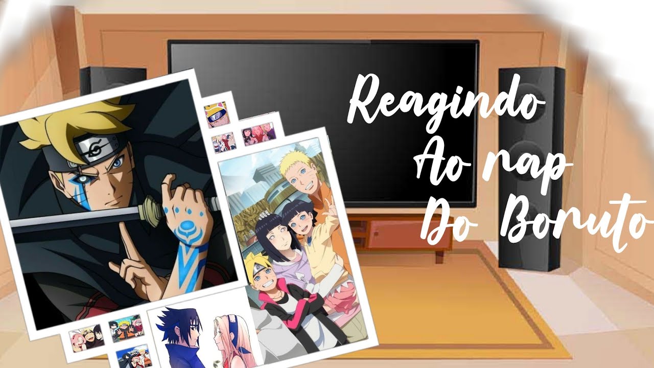 Time 7 + Hinata Reagindo ao Rap do Boruto. [ Eu ainda sou um Ninja ] (React)