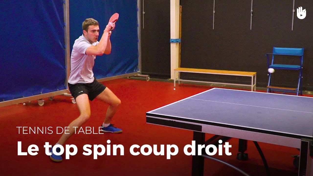 Comment faire un top coup droit, avec Jo&eacute; Seyfried | Tennis de Table