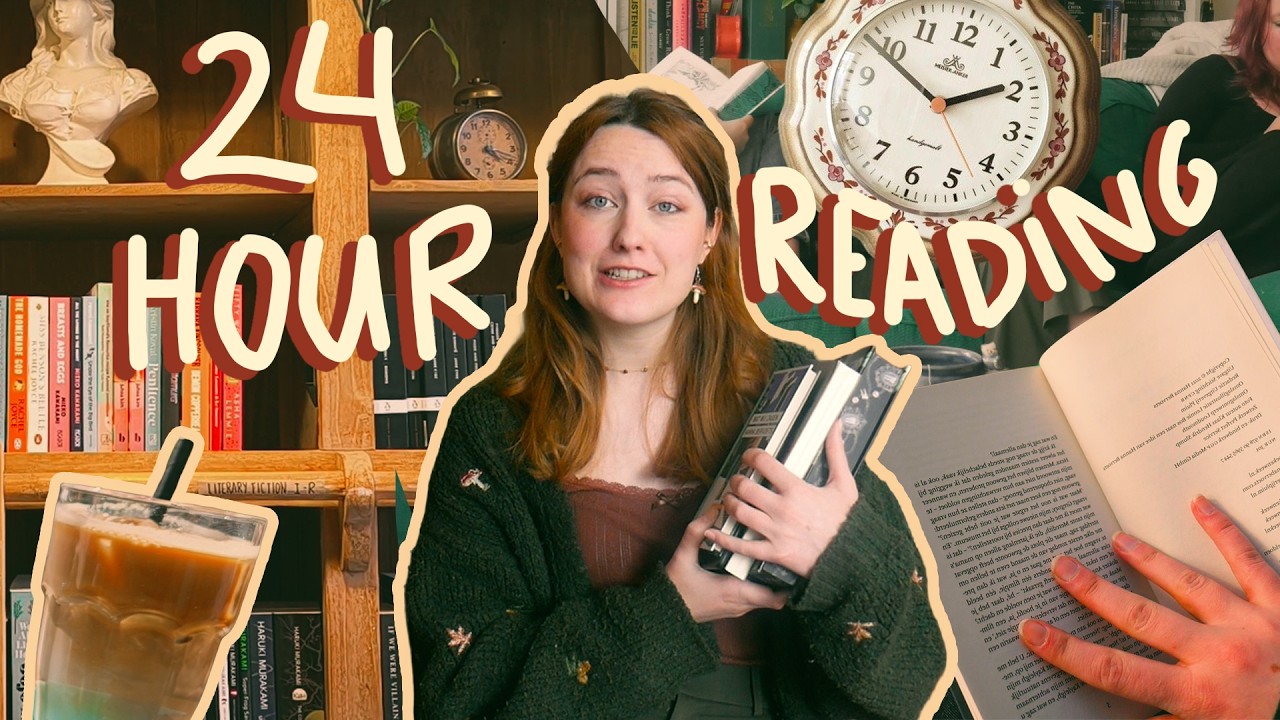 я читаю 8 книг одновременно. Постараюсь закончить как можно больше за 24 часа!