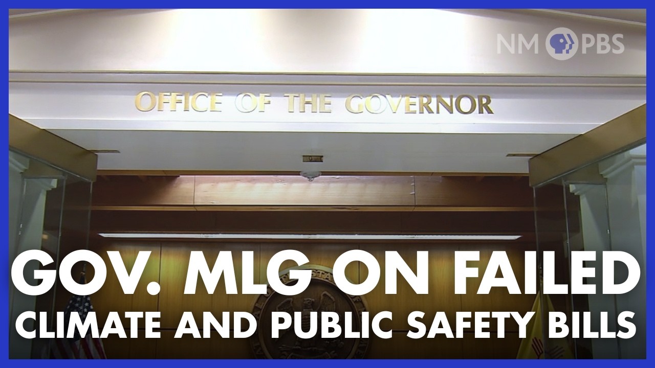 Gov. Lujan Grisham on Failed Climate and Public Safety Bills