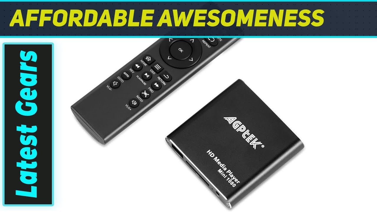 AGPtek Mini Media Player: Best 1080P Streaming on a Budget?`