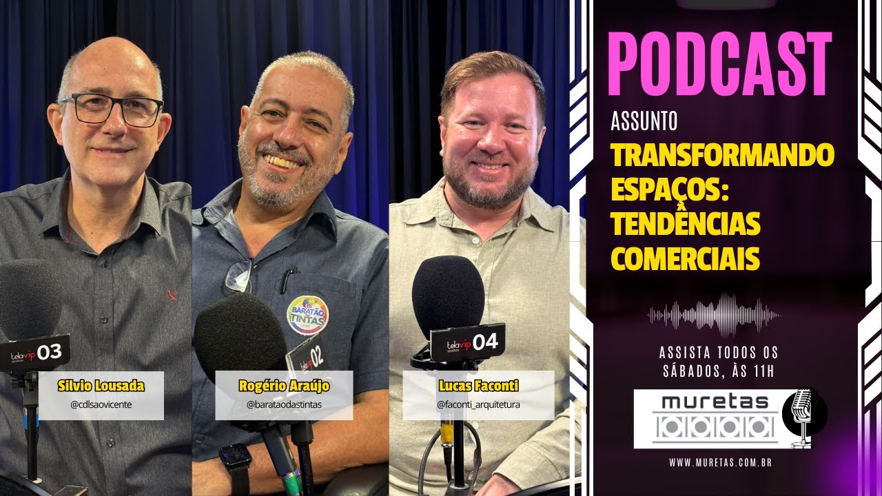 Podcast Muretas - Episódio 09 de agosto de 2025