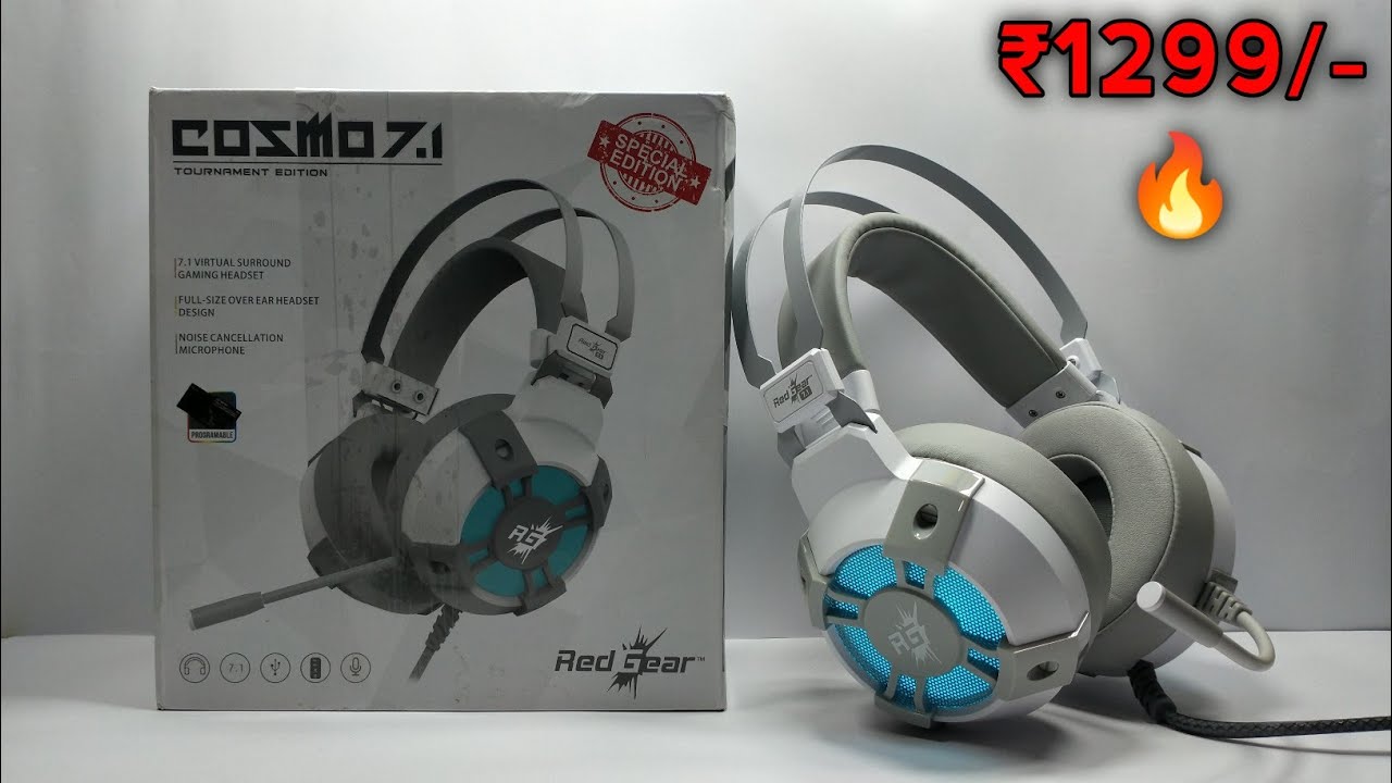 Unboxing and Review of Redgear Cosmo 7.1 Gaming Headphone | The Ultimate Gaming Audio Experience