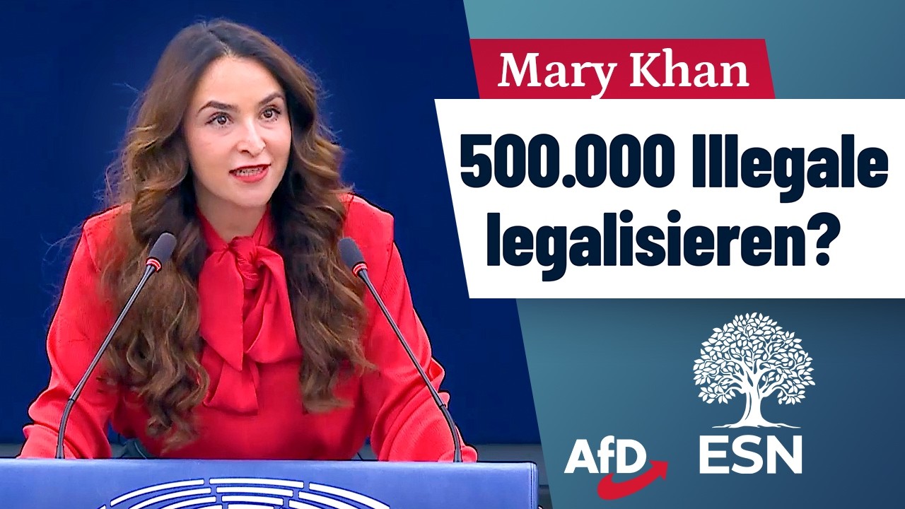 500.000 Illegale einfach legalisieren? – Mary Khan (AfD)