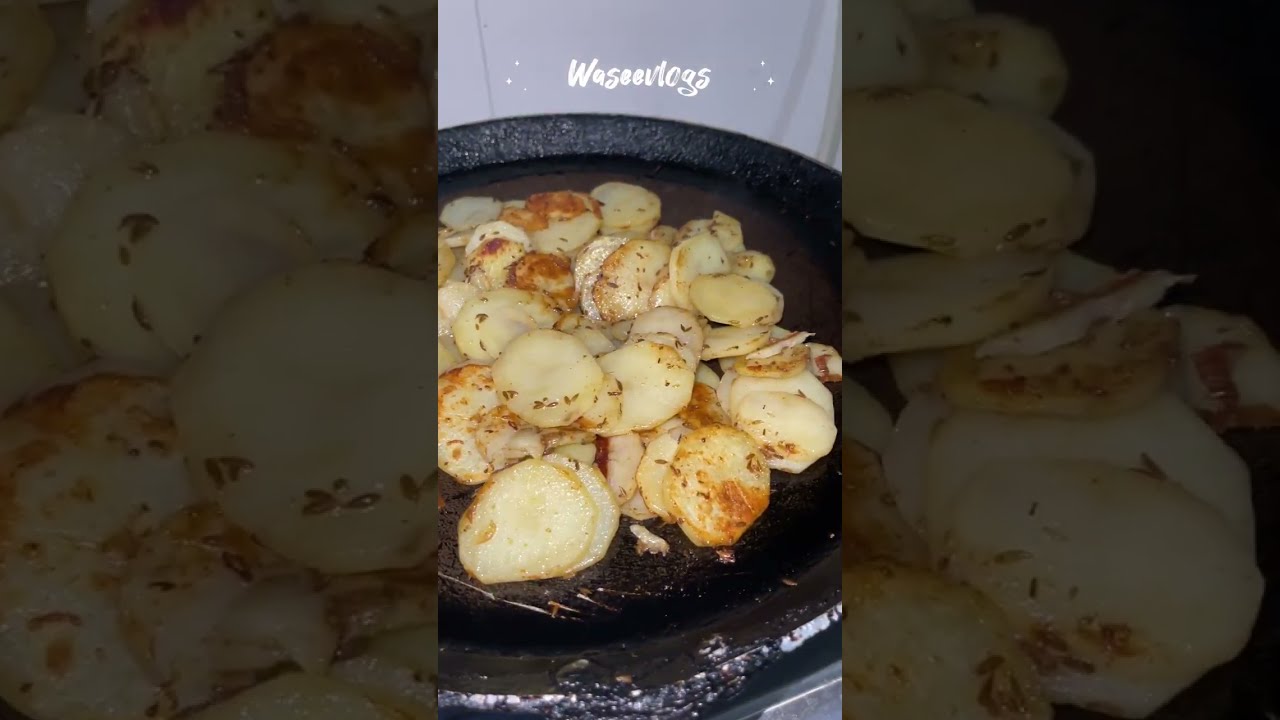 Tawa Aloo Recipe | Potato Slice tawa fry |  #shorts #viral #shortvideo