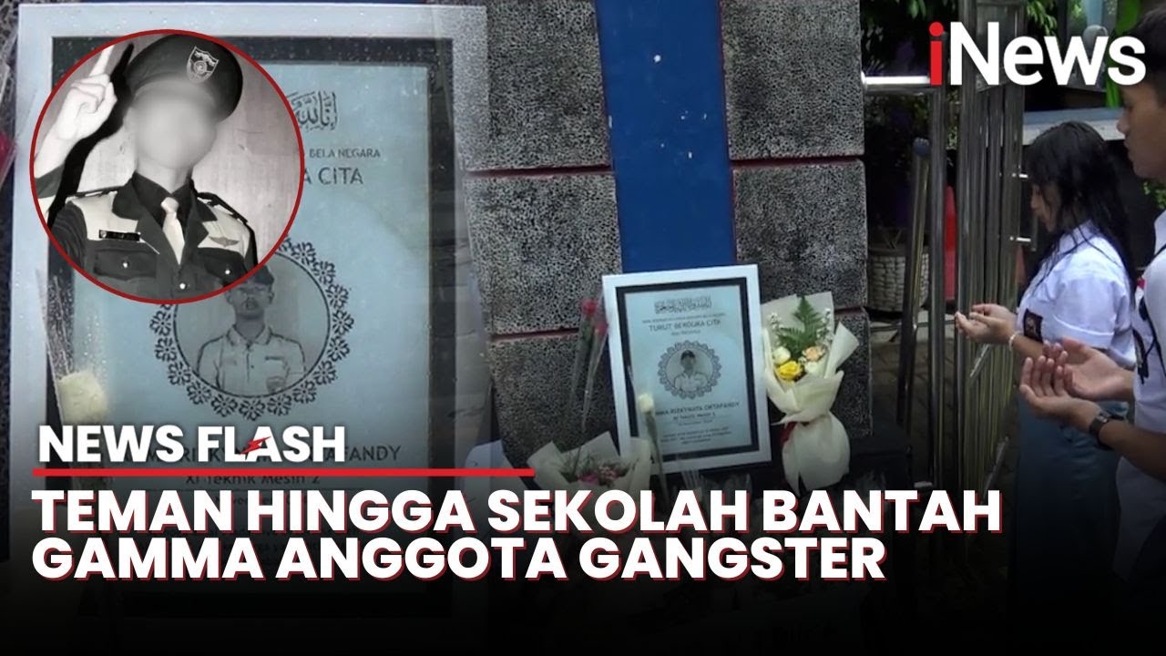 Karangan Bunga Banjiri SMK 4 Semarang usai Anggota Paskibra Meninggal Didor Oknum Polisi