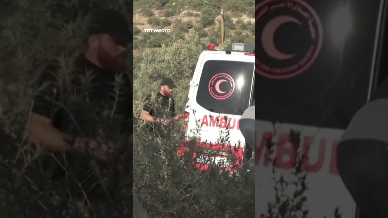 Israeli forces fire tear gas at Palestinian journalists near new illegal settler outpost in Ramallah