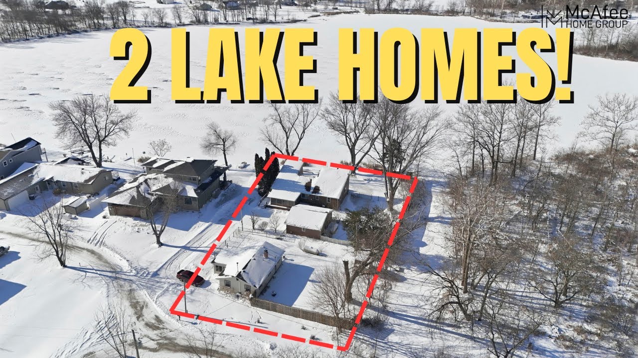 TWO Lake Homes for the Price of ONE!