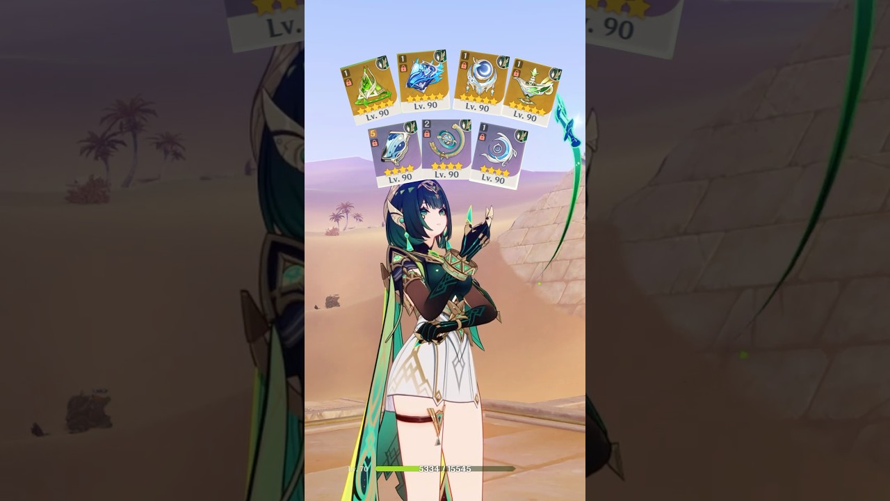 Testing Different Weapons on Nefer