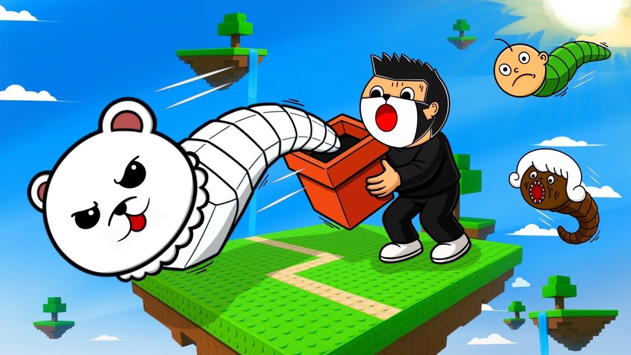 เพื่อนกลายเป็นหนอน จะบ้าตาย  🐛  Roblox