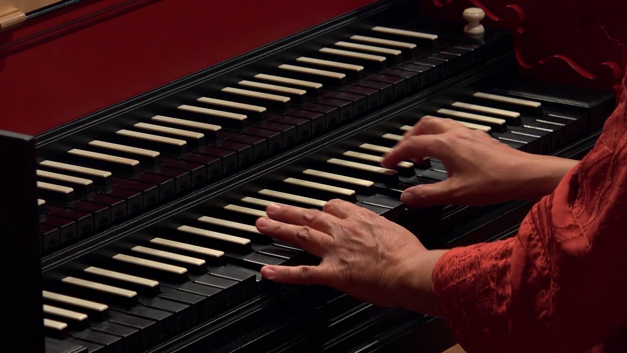 J.S. Bach: Fantasia in A Minor BWV 904; Yuko Tanaka, harpsichord 4K UHD