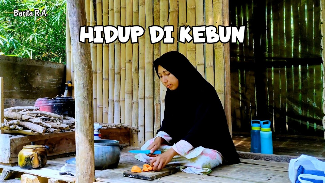 Membuat Kolak Singkong Untuk Suamiku Yang Sedang Berkebun