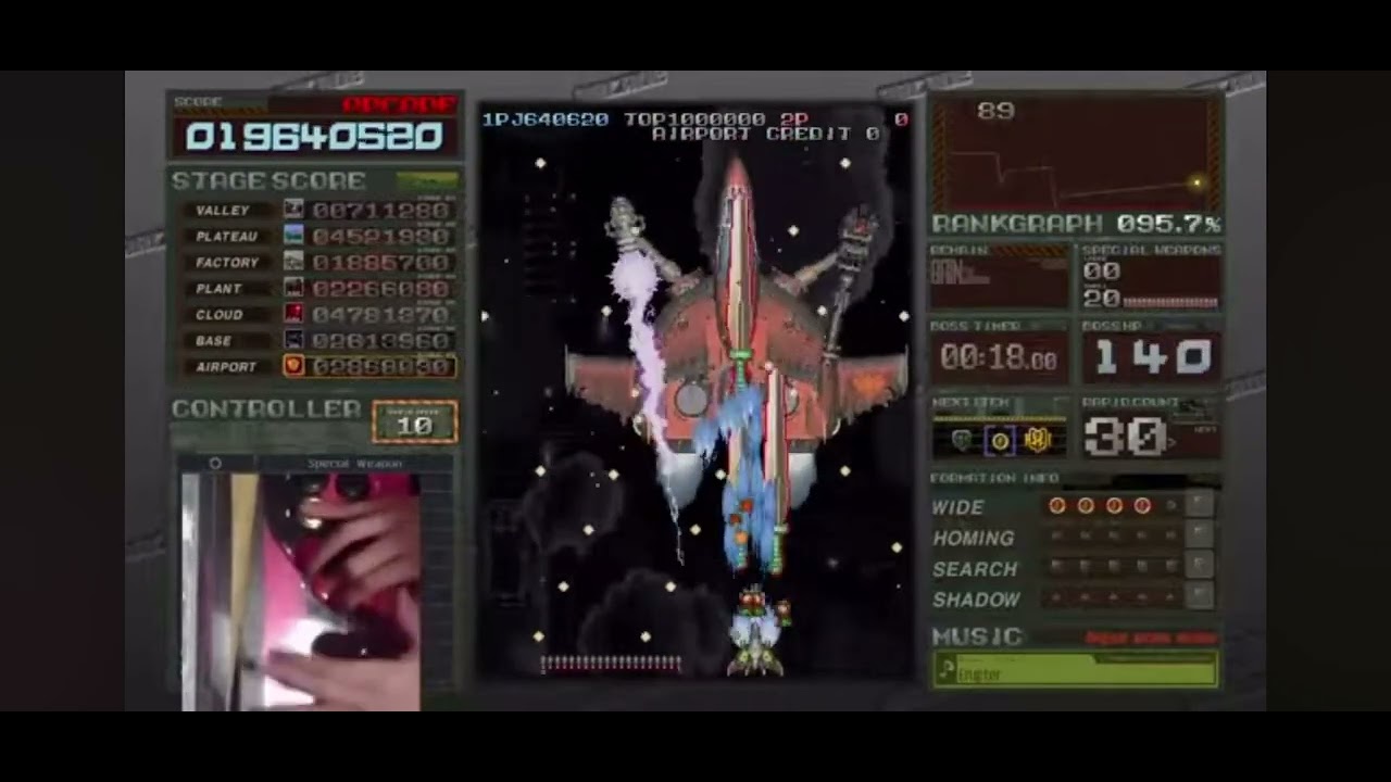 有言実行クリア！【バトルガレッガ】極ガインvs.獄スクィード