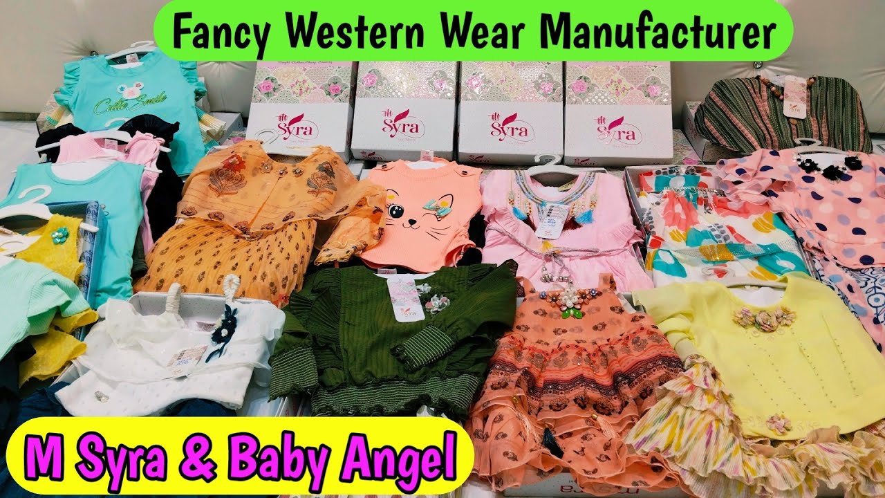 Fancy Western Wear Manufacturer | Kids Wear Manufacturer In Kolkata | M Syra & Baby Angel |