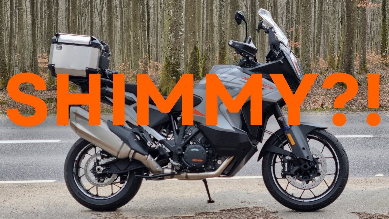 Czy w moim motocyklu występuje shimmy? KTM Super Adventure S 2023