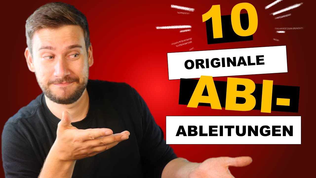 Diese 10 Ableitungen kam im Abi dran: Schaffst Du sie? | HOW TO MATHE ABI 2022 | ABLEITUNGEN