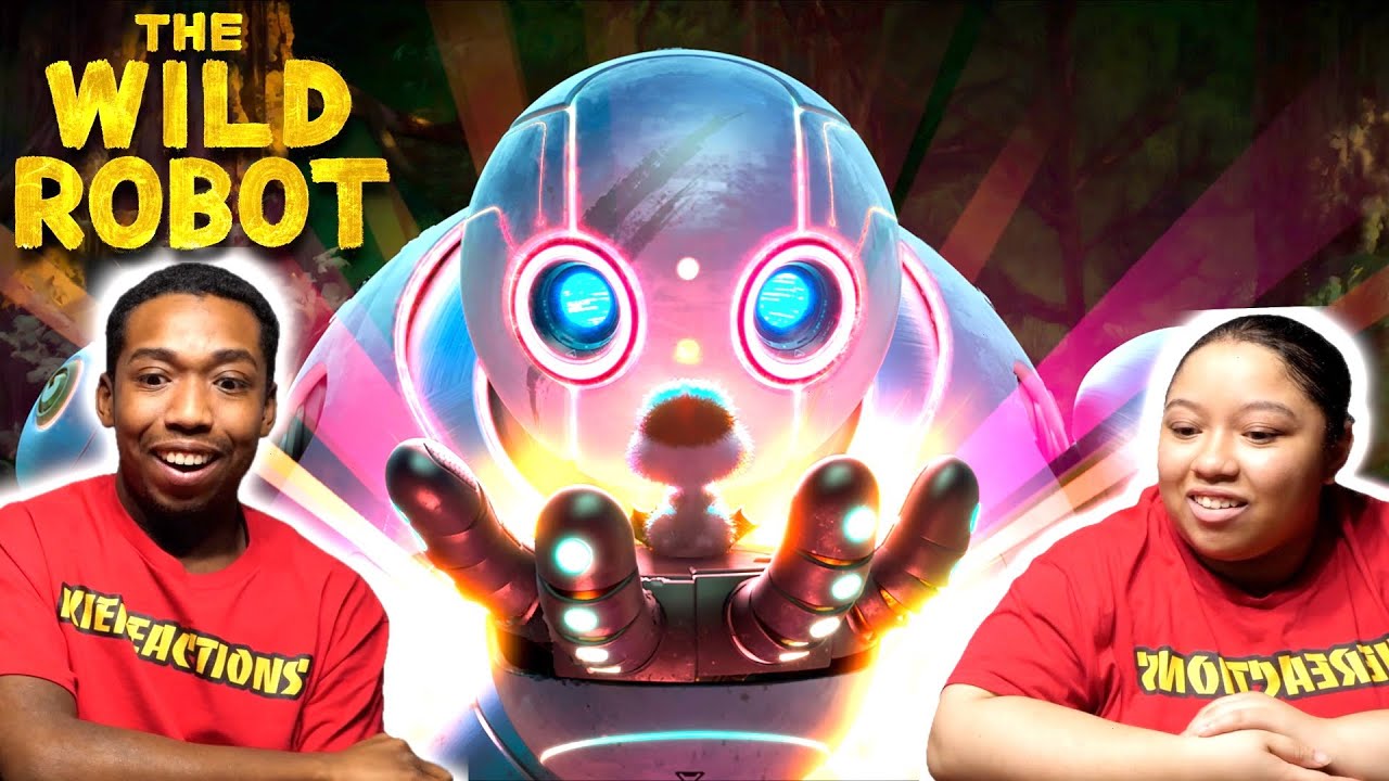 **THE WILD ROBOT** (2024) FIRST TIME WATCHING!!! Movie Reaction & Review!!!