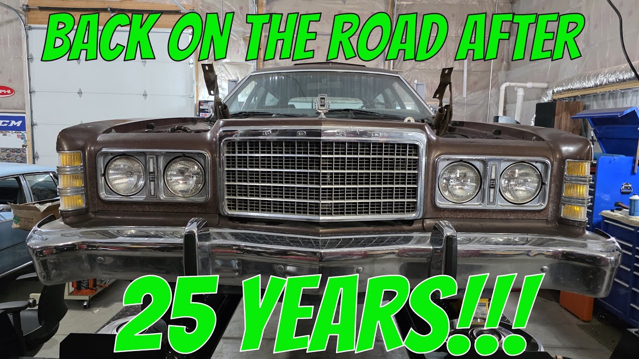 1978 Ford LTD Wagon WILL IT RUN & DRIVE? On the streets again after being FORGOTTEN for 25 YEARS????