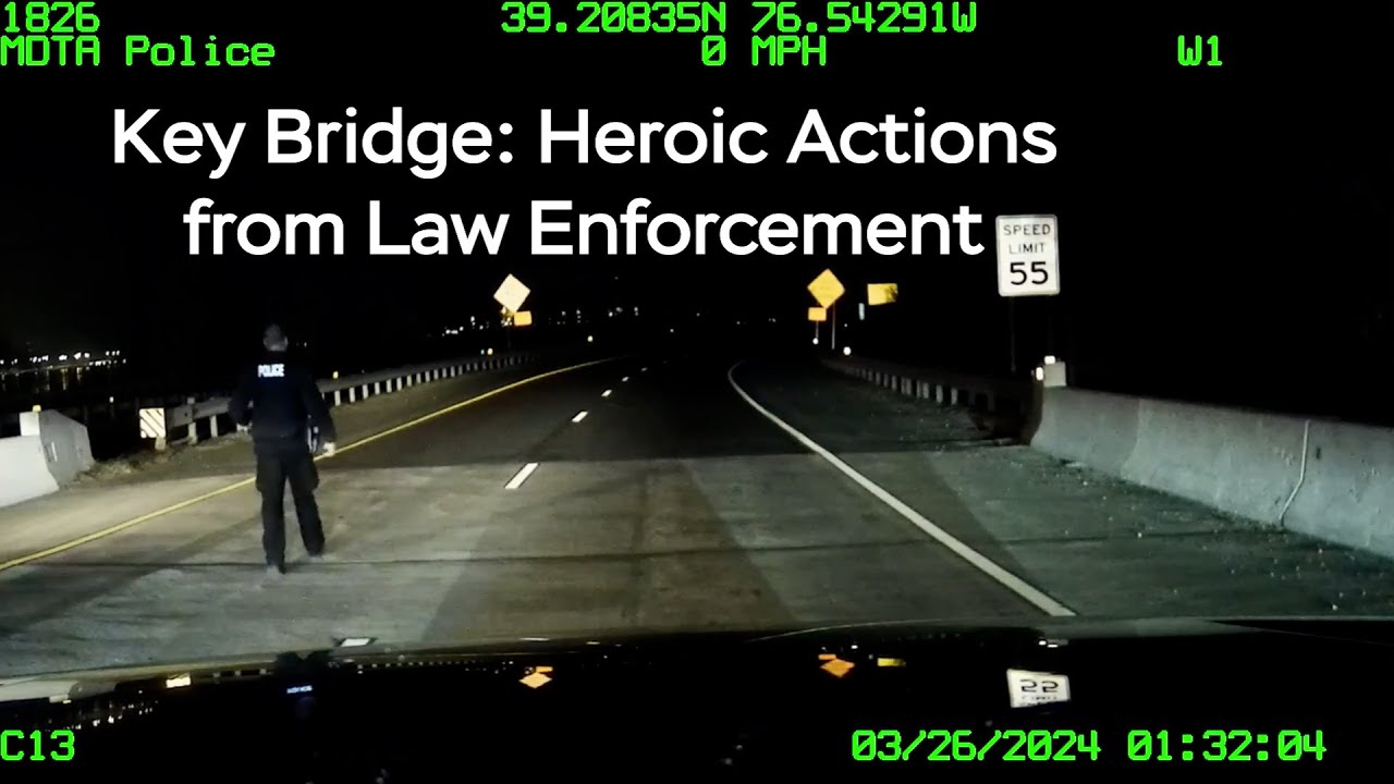 Key Bridge: Heroic Actions from Law Enforcement
