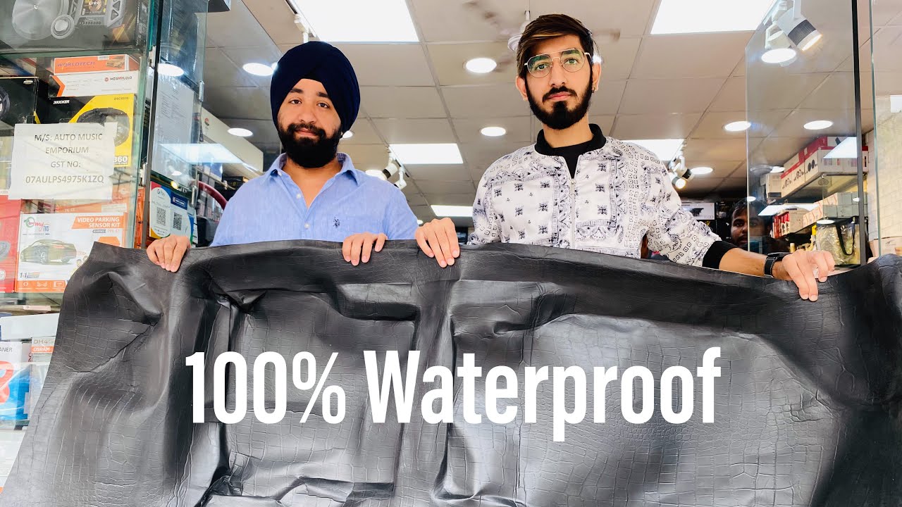 Installing 100% Waterproof floor lamination in my car..❤️