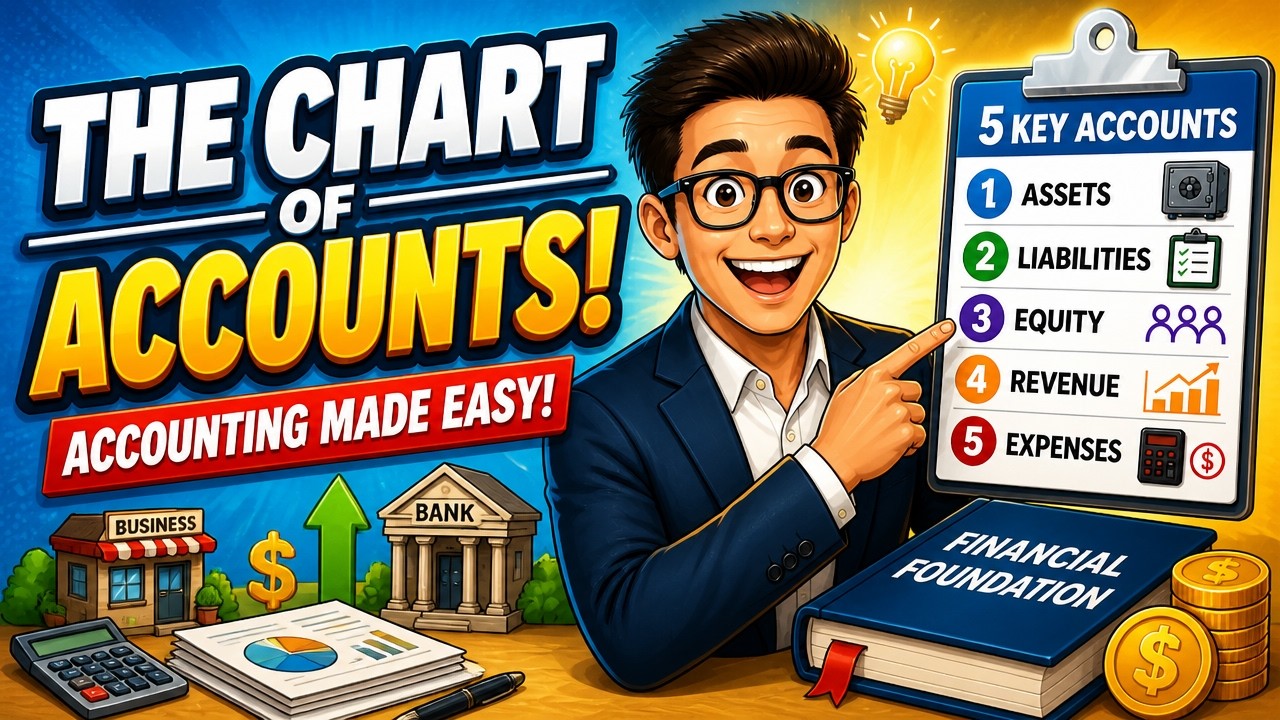 The Chart of Accounts! Don't Start Accounting Without This!