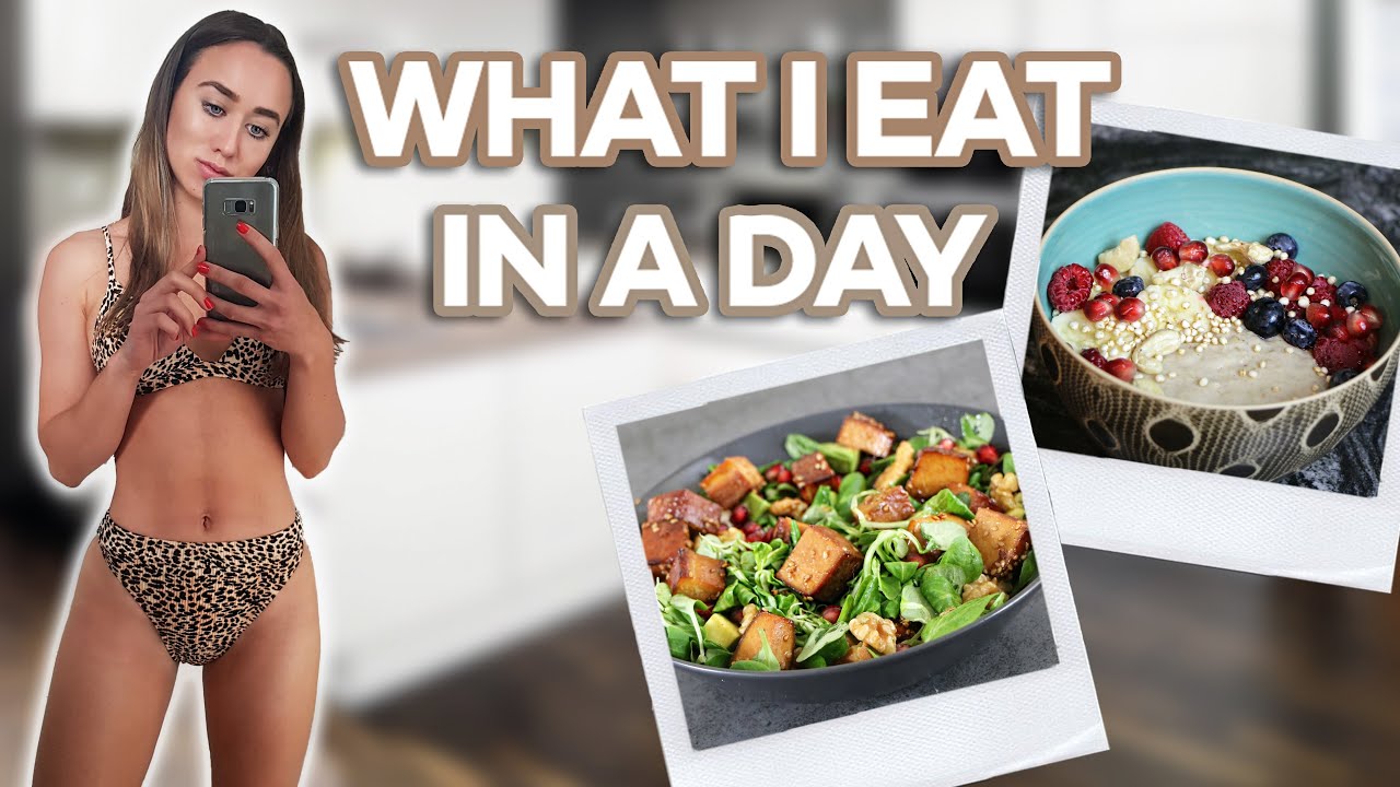 WHAT I EAT IN A DAY | Gesunde Rezepte und Kalorienangaben!
