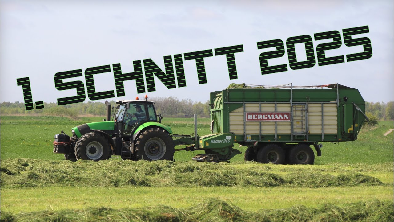 Erster Schnitt 2025 // Deutz-Fahr // Fendt