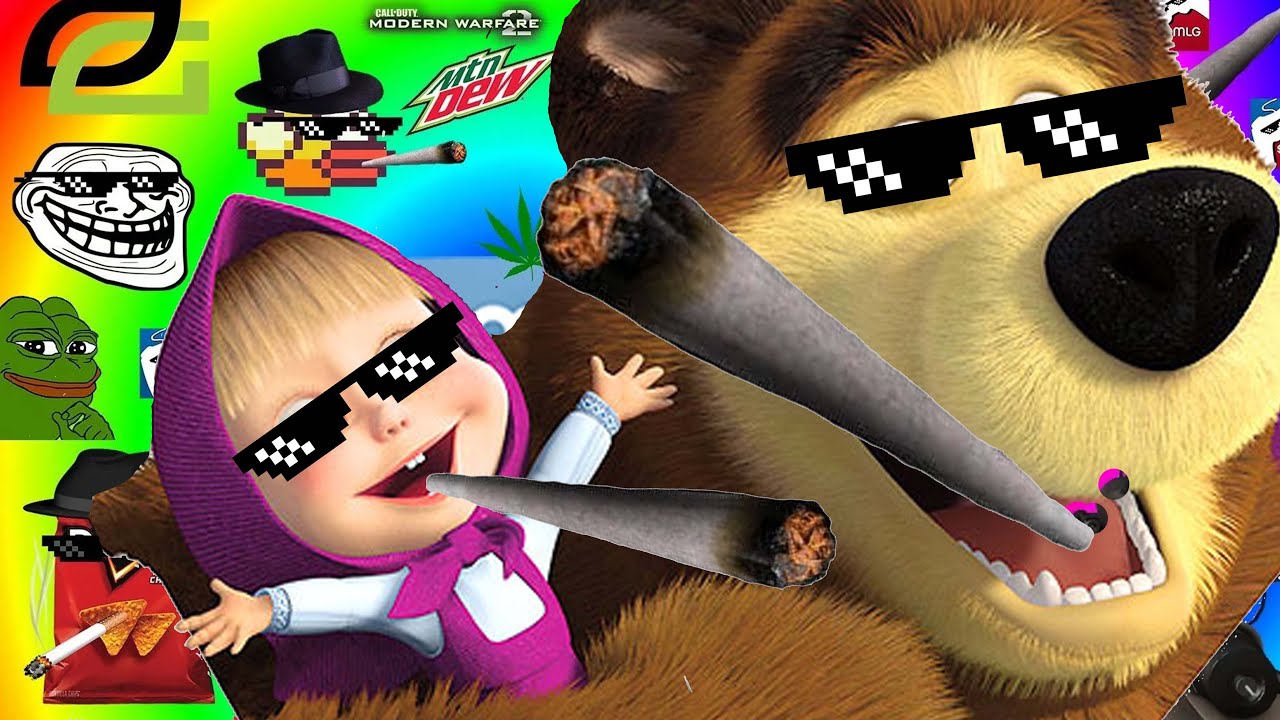 Míša a Medvěd Parodie